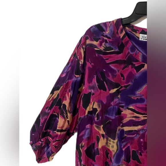 Women’s Half Sleeve Button Blouse Size Large - Picture 5 of 10